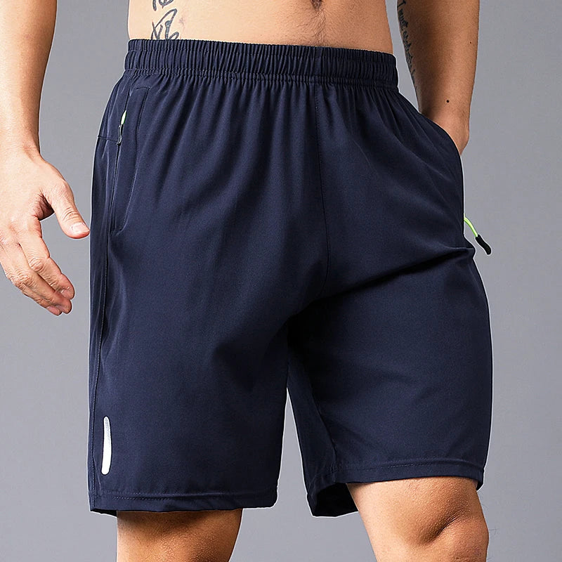 XL-3XL Casual Men's Running Shorts Quick-drying Fitness Black Shorts Men Beach Short Pants Male Sports Shorts Thin Lightweight