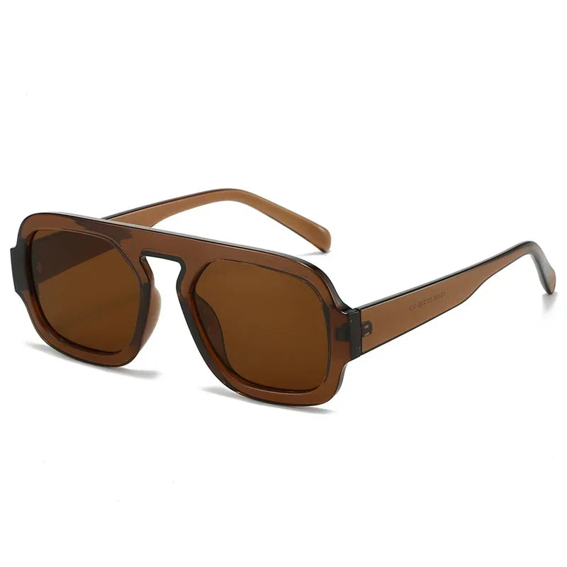 JNPCXI Retro Square Sunglasses Women Fashion Brand Design Gradient Shades UV400 Men Punk Sun Glasses