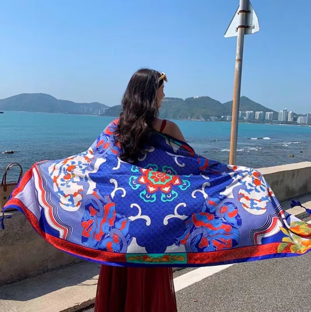 Ethnic-style Dual-use Beach Towel New Arrival