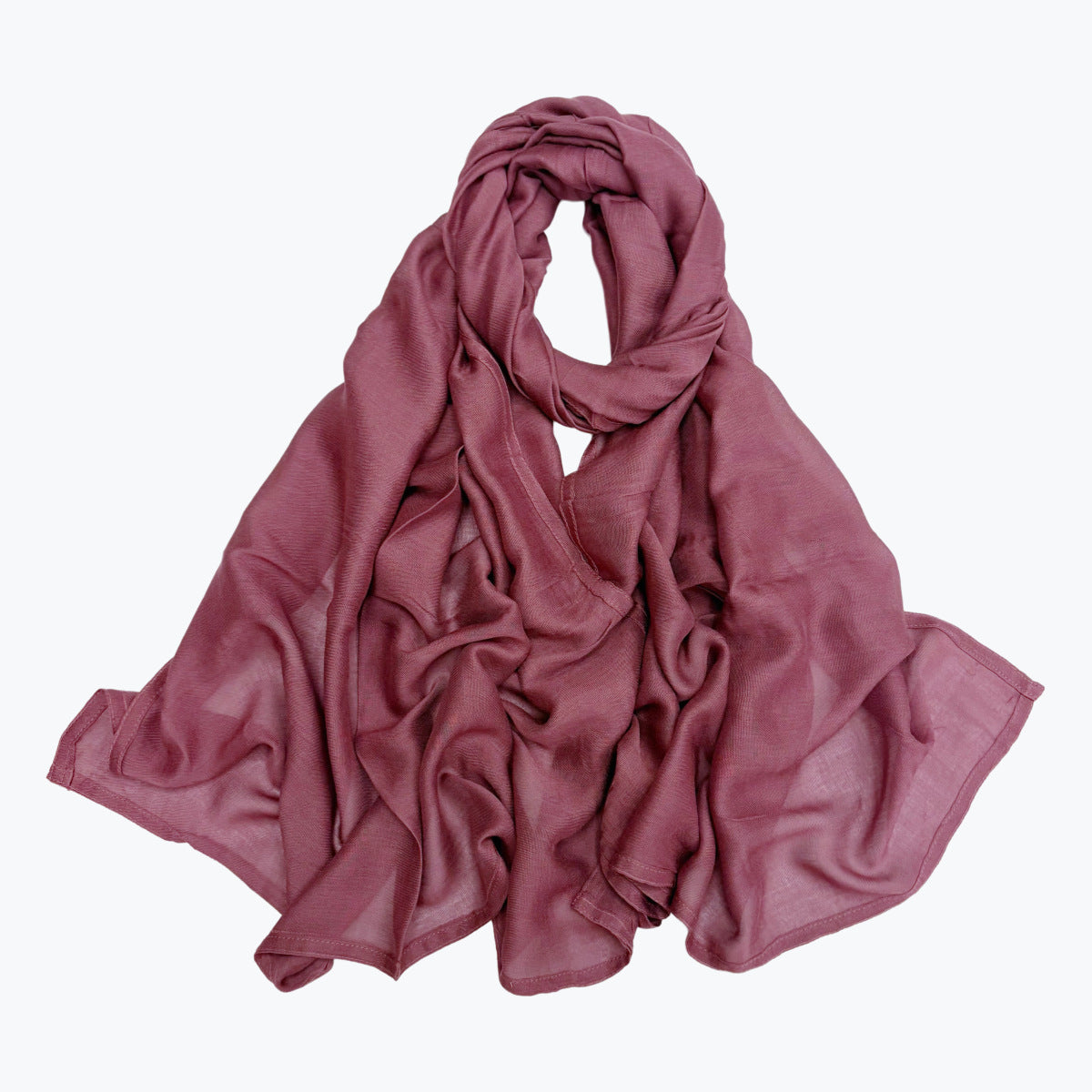 Cross-border Foreign Trade Modal Headscarf Double-Needle Rayon Scarf