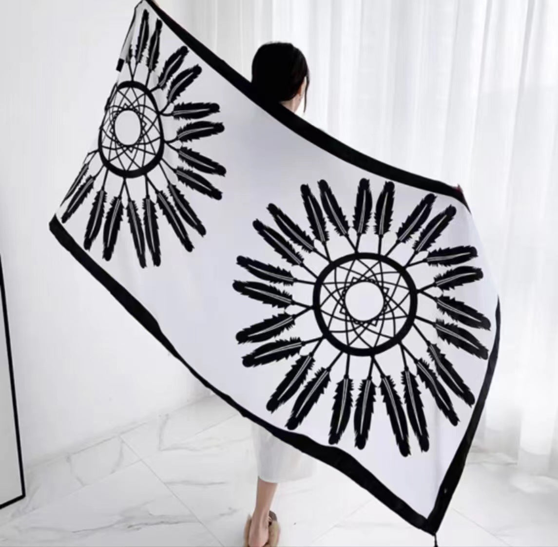 Ethnic-style Dual-use Beach Towel New Arrival