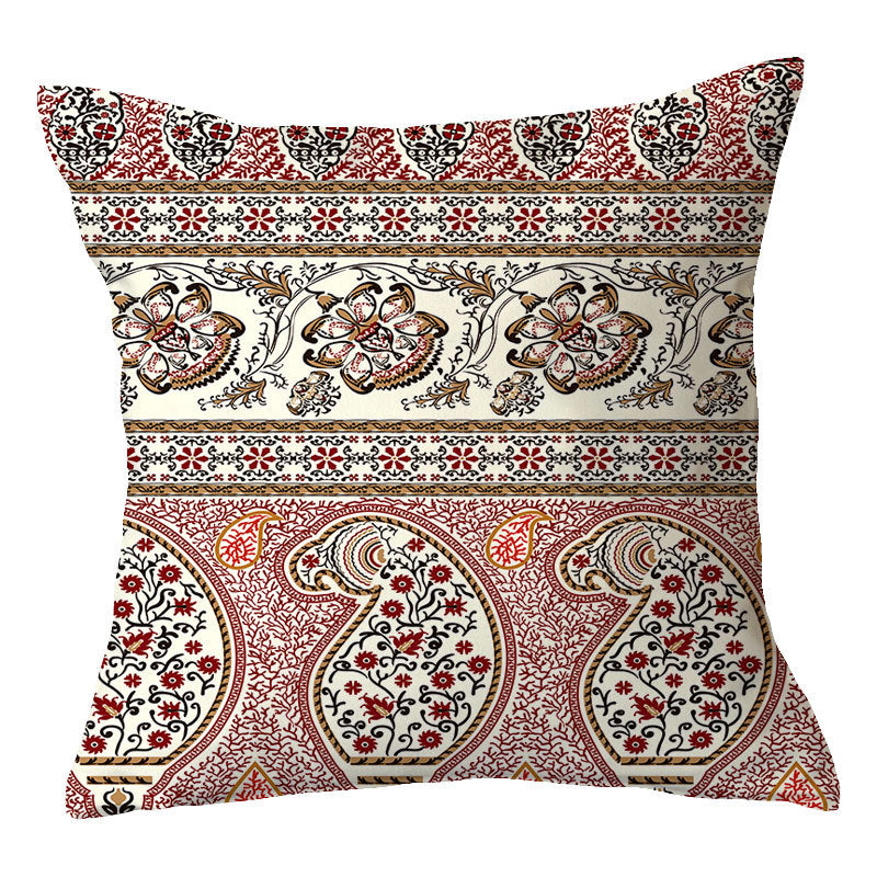 Traditional Geometric Mandala Cushion Cover