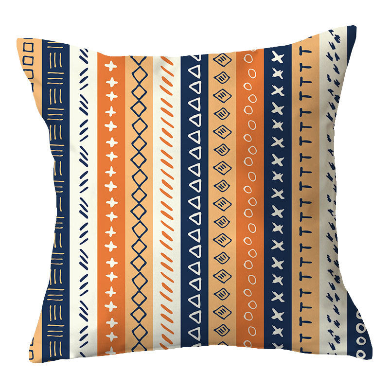 Traditional Geometric Mandala Cushion Cover
