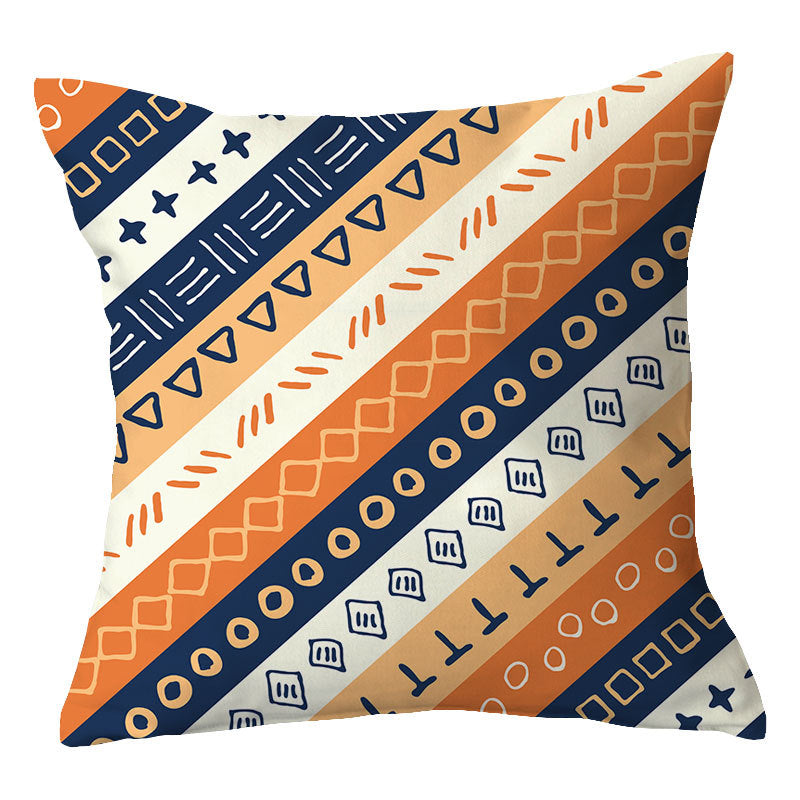 Traditional Geometric Mandala Cushion Cover