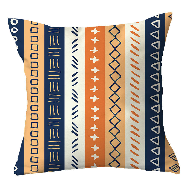 Traditional Geometric Mandala Cushion Cover