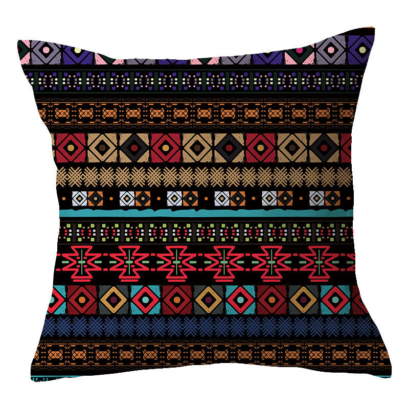 Traditional Geometric Mandala Cushion Cover