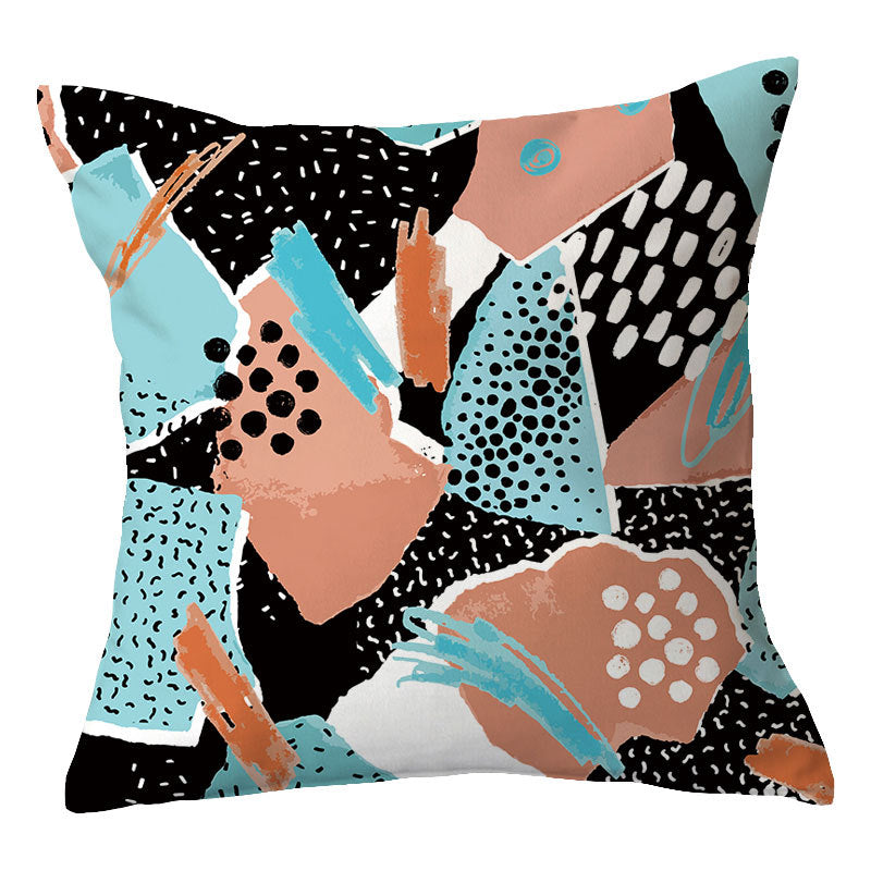 Traditional Geometric Mandala Cushion Cover