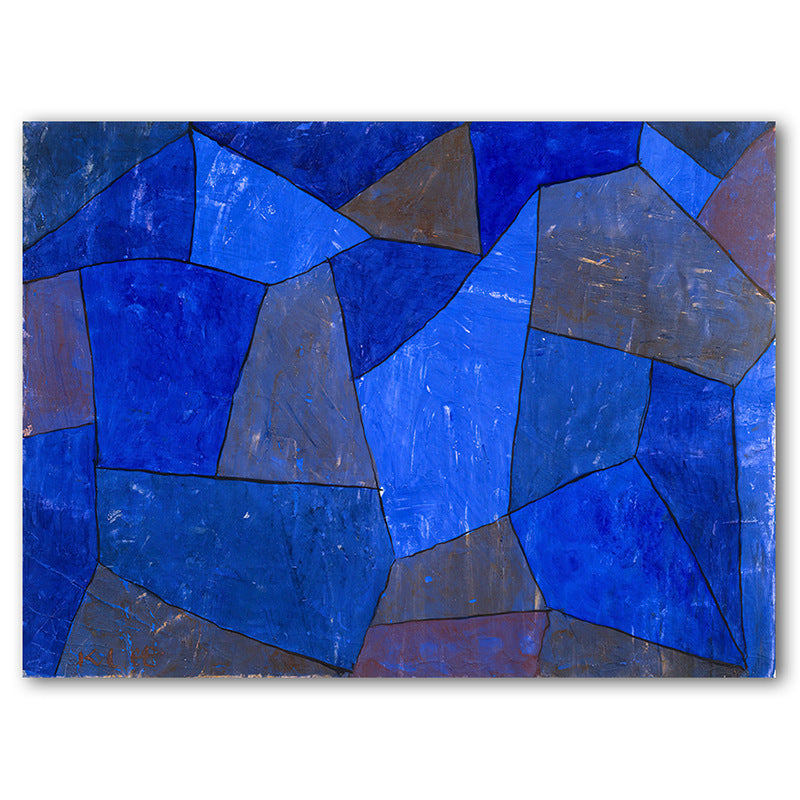 Abstract Urban Geometry Canvas Art