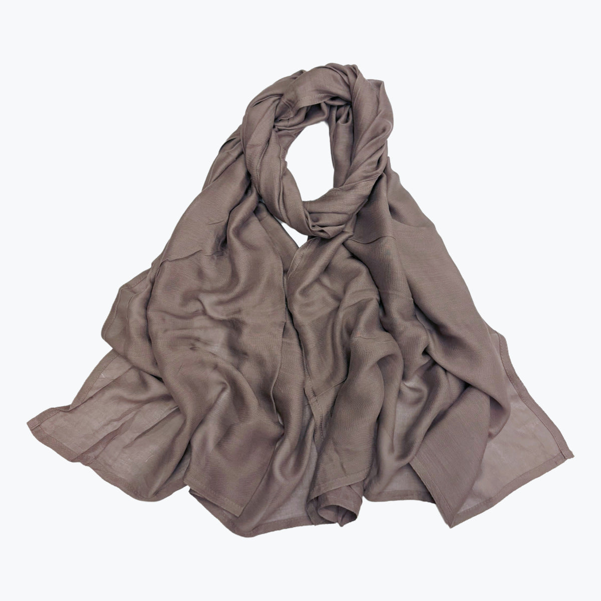 Cross-border Foreign Trade Modal Headscarf Double-Needle Rayon Scarf