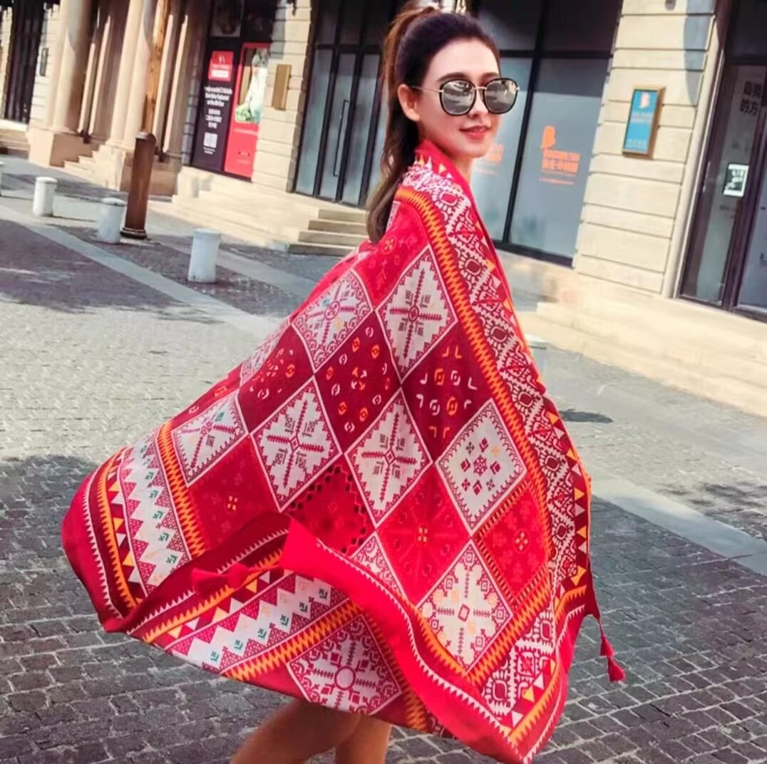 Ethnic-style Dual-use Beach Towel New Arrival