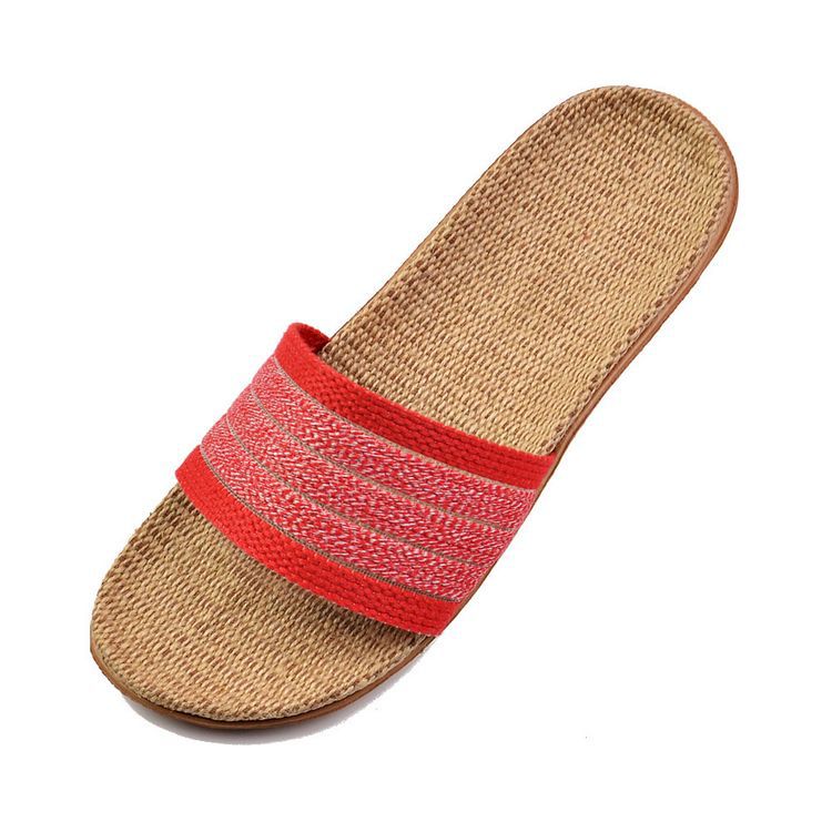 Home linen slippers couple sandals