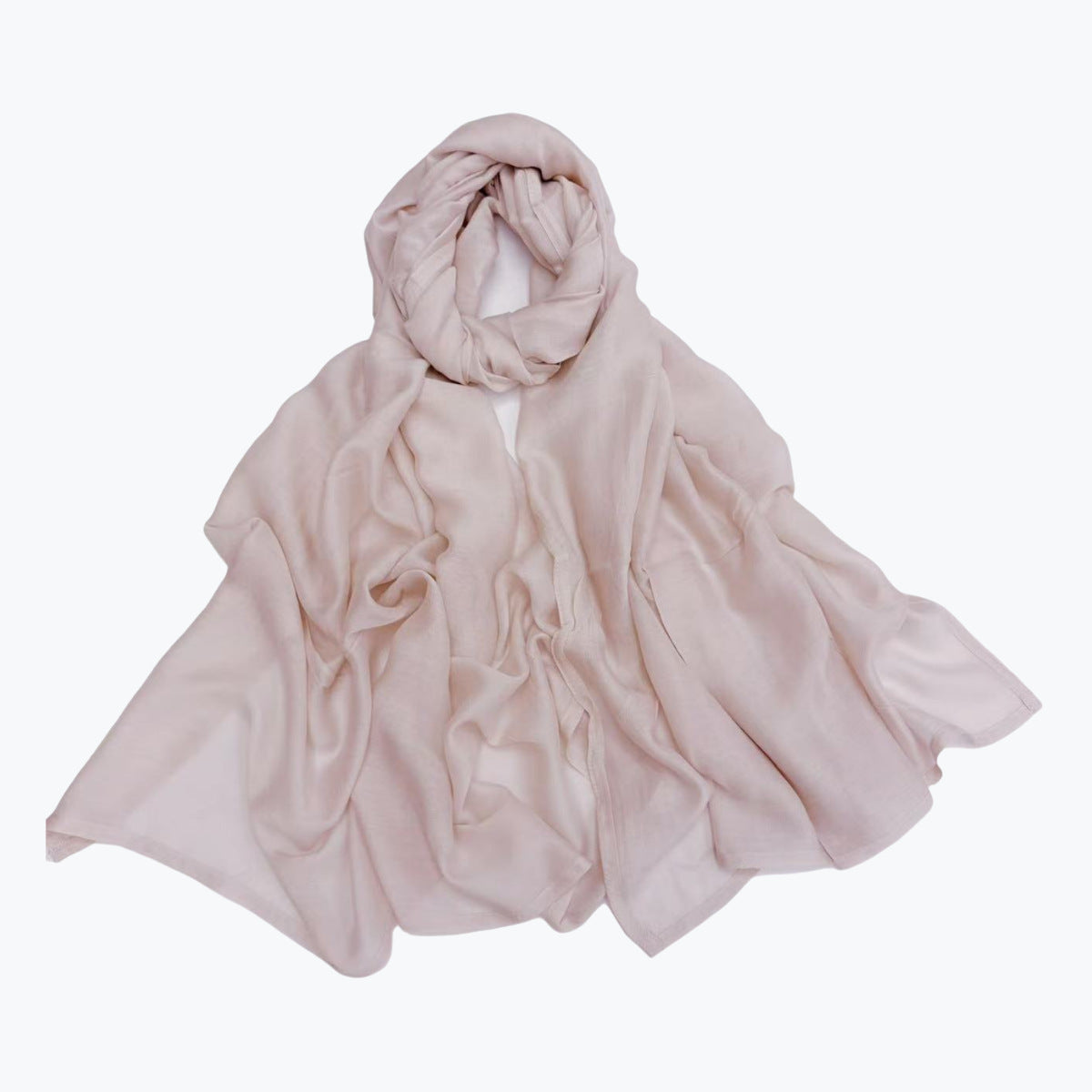 Cross-border Foreign Trade Modal Headscarf Double-Needle Rayon Scarf