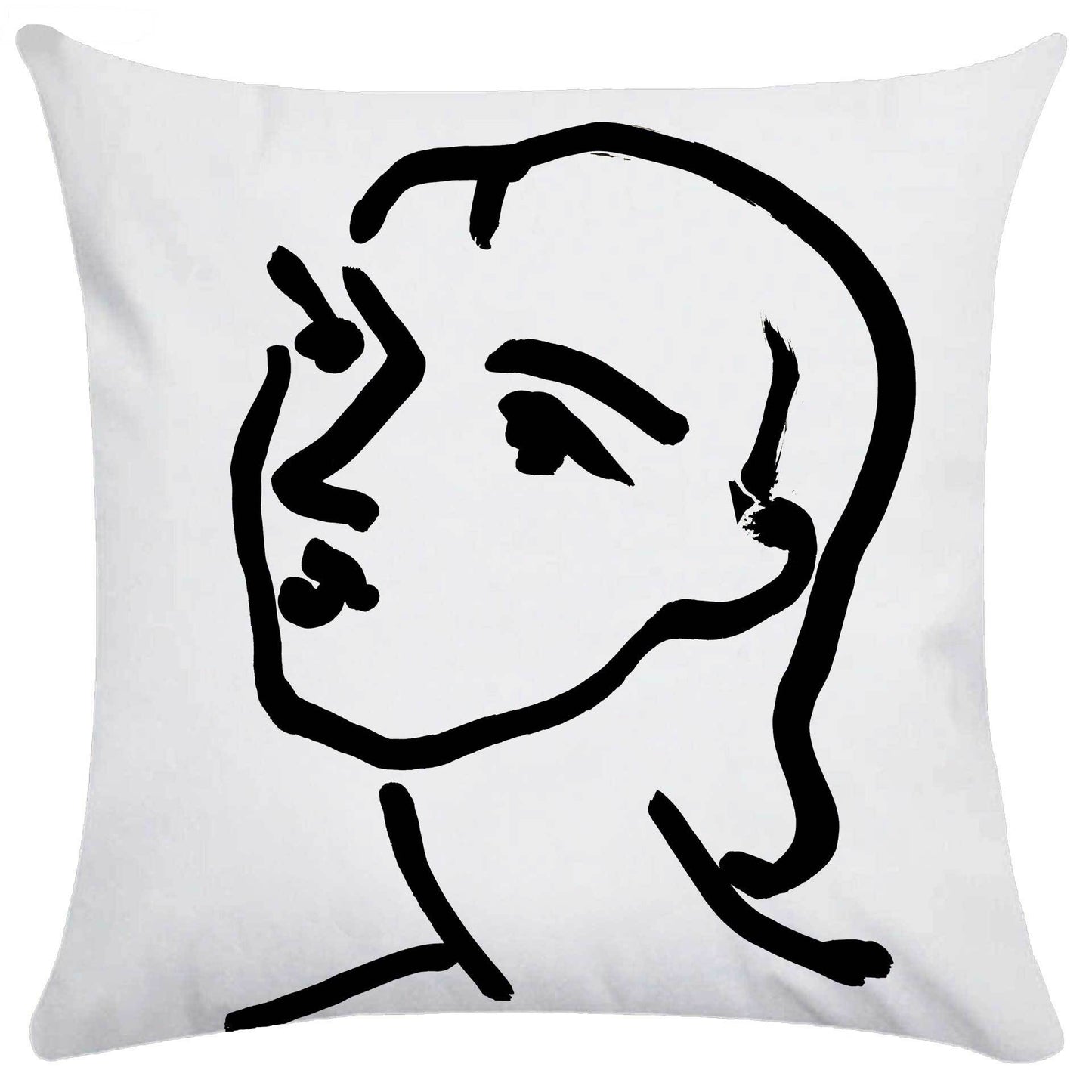 Abstract Wave Pattern Cushion Cover