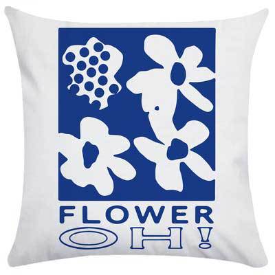 Abstract Wave Pattern Cushion Cover
