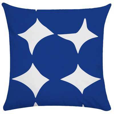 Abstract Wave Pattern Cushion Cover