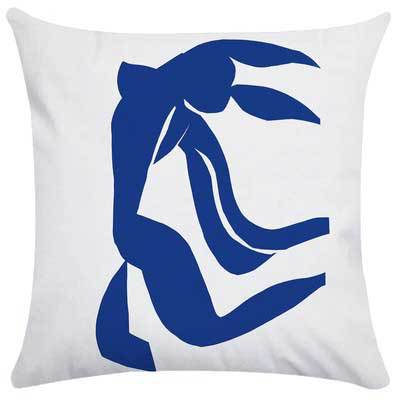Abstract Wave Pattern Cushion Cover