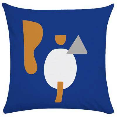 Abstract Wave Pattern Cushion Cover