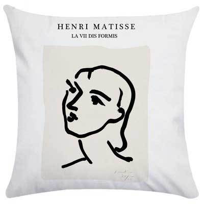 Abstract Wave Pattern Cushion Cover