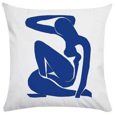 Abstract Wave Pattern Cushion Cover