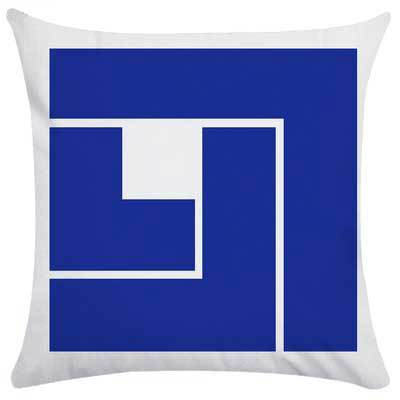 Abstract Wave Pattern Cushion Cover