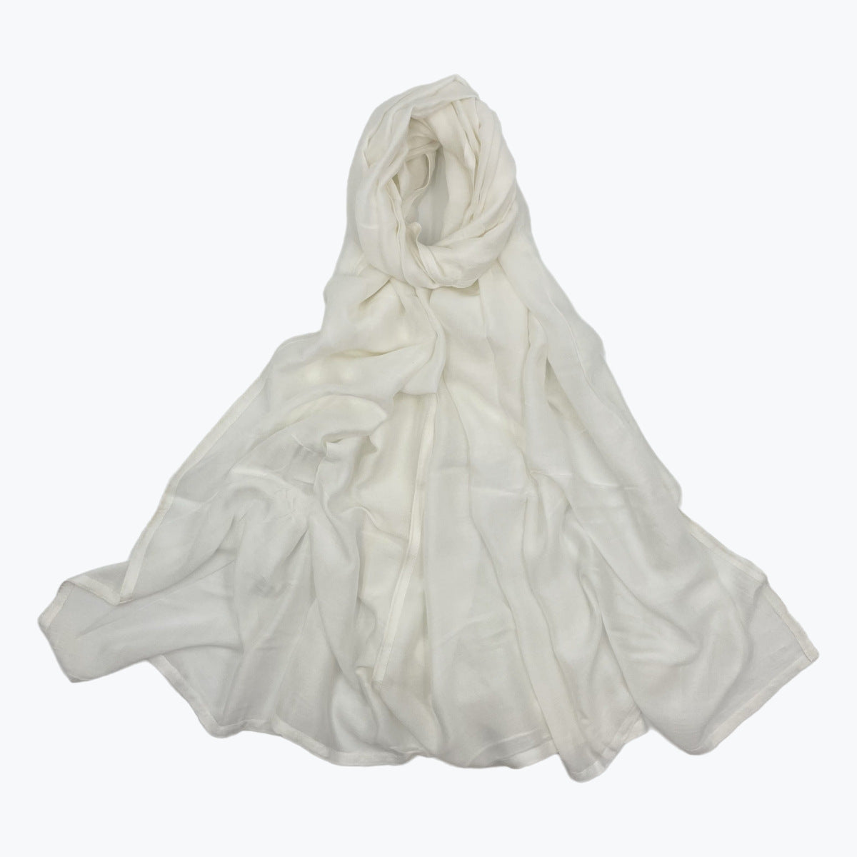 Cross-border Foreign Trade Modal Headscarf Double-Needle Rayon Scarf