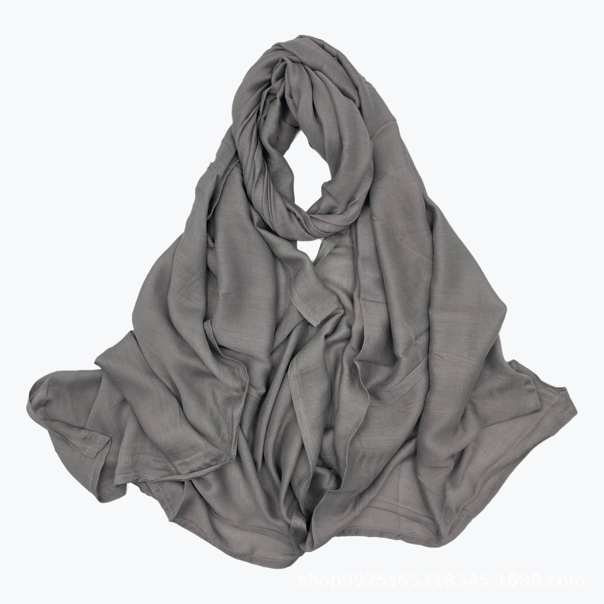 Cross-border Foreign Trade Modal Headscarf Double-Needle Rayon Scarf