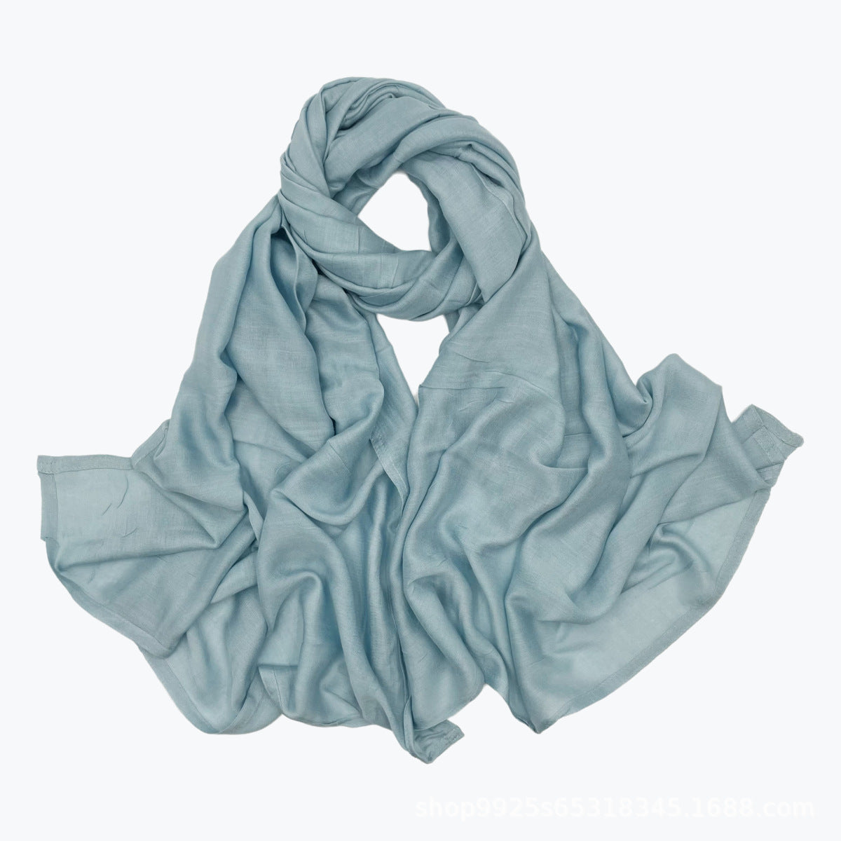Cross-border Foreign Trade Modal Headscarf Double-Needle Rayon Scarf