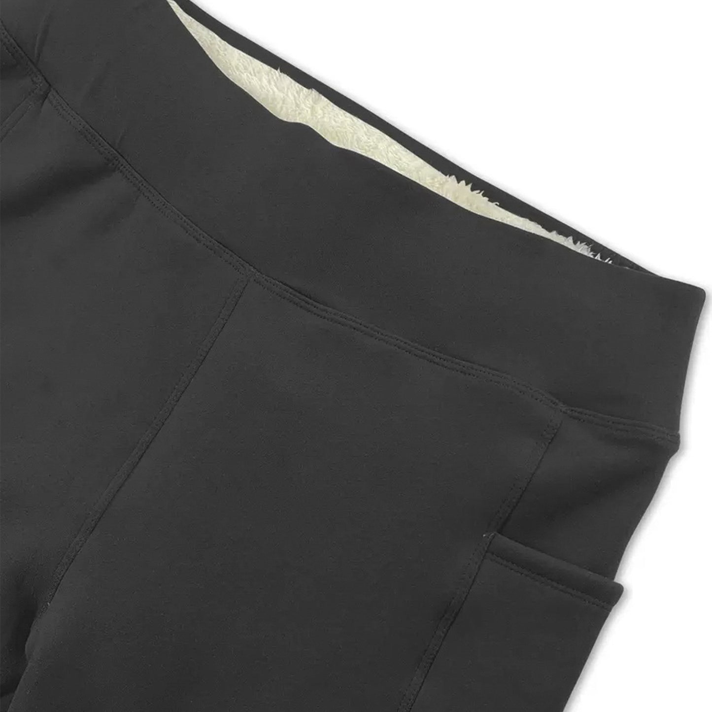 Fleece Lined Padded Warm Keeping Outer Wear Tappered Pencil