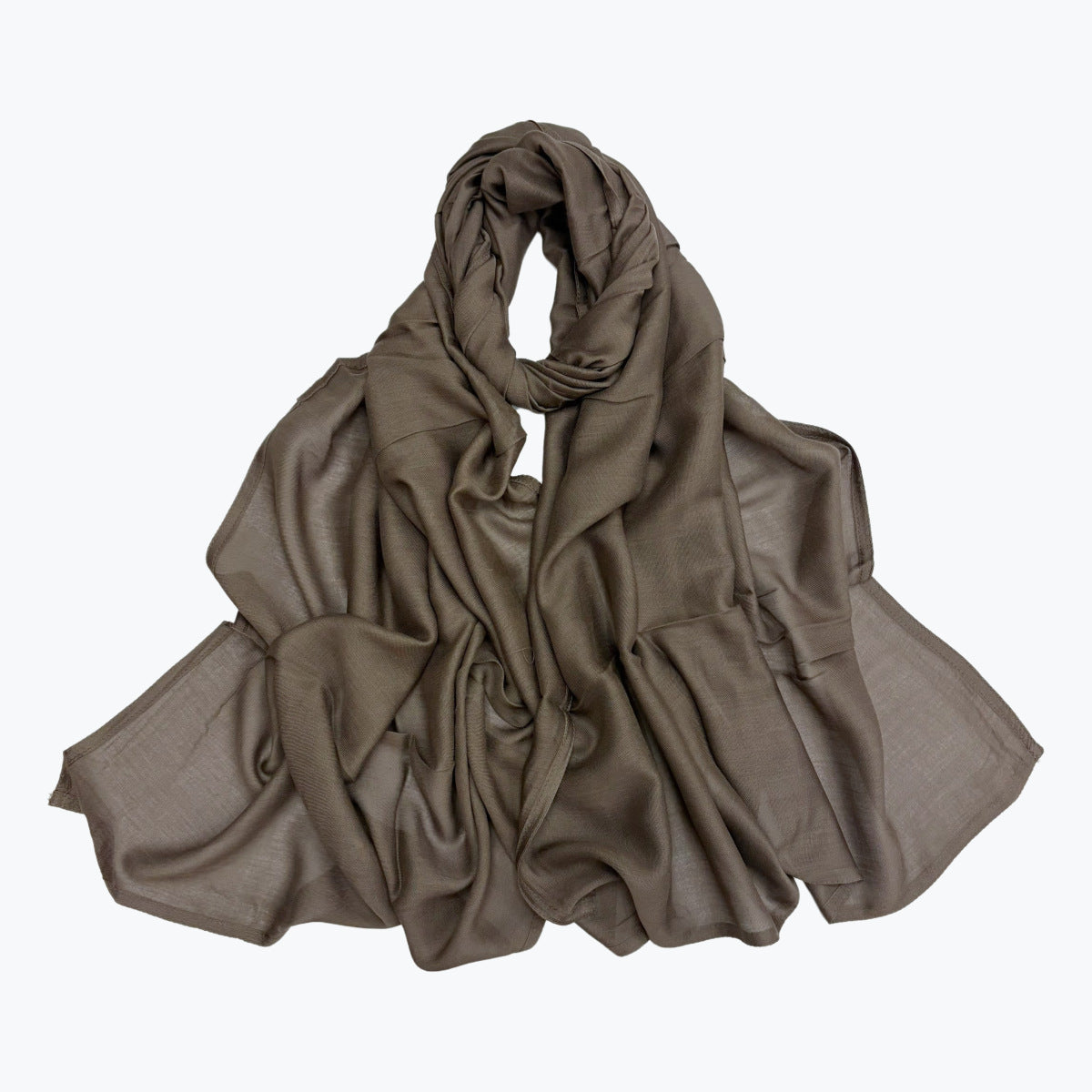 Cross-border Foreign Trade Modal Headscarf Double-Needle Rayon Scarf