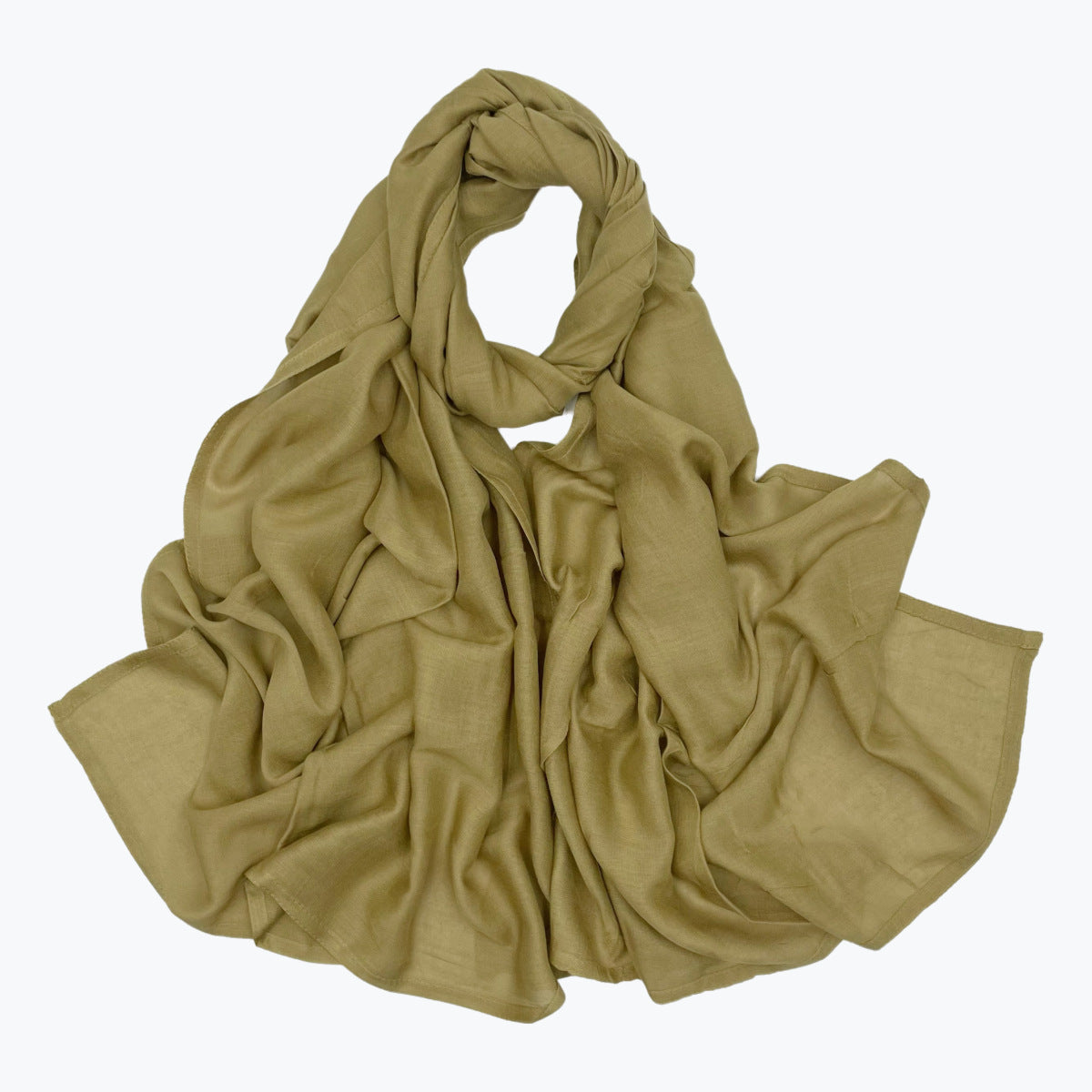Cross-border Foreign Trade Modal Headscarf Double-Needle Rayon Scarf