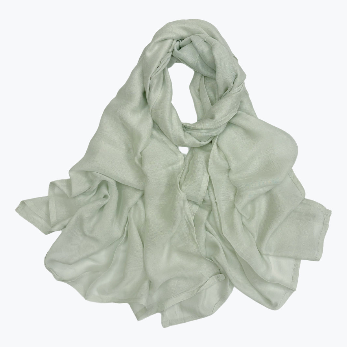 Cross-border Foreign Trade Modal Headscarf Double-Needle Rayon Scarf