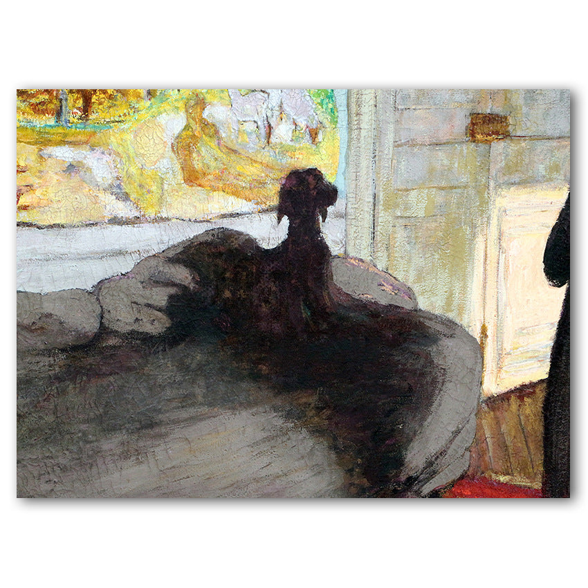 Quiet Countryside Courtyard Canvas Art