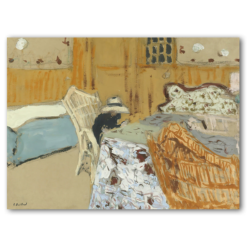 Quiet Countryside Courtyard Canvas Art