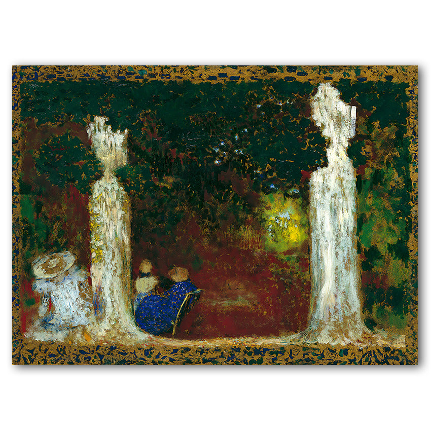 Quiet Countryside Courtyard Canvas Art