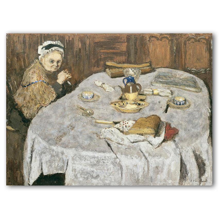 Quiet Countryside Courtyard Canvas Art