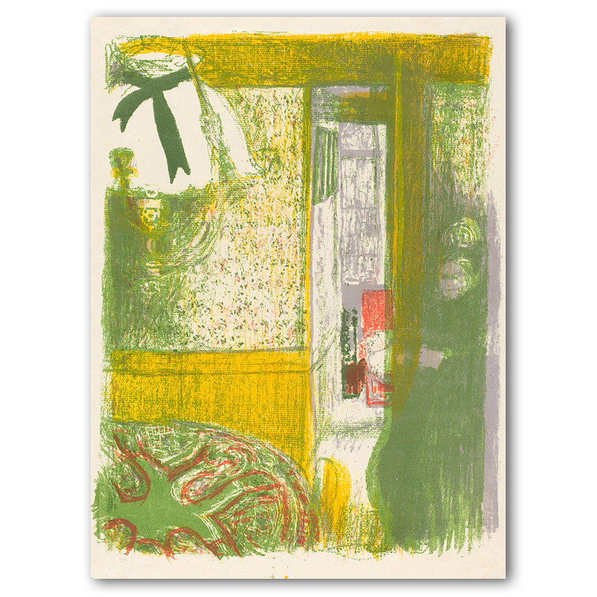 Quiet Countryside Courtyard Canvas Art