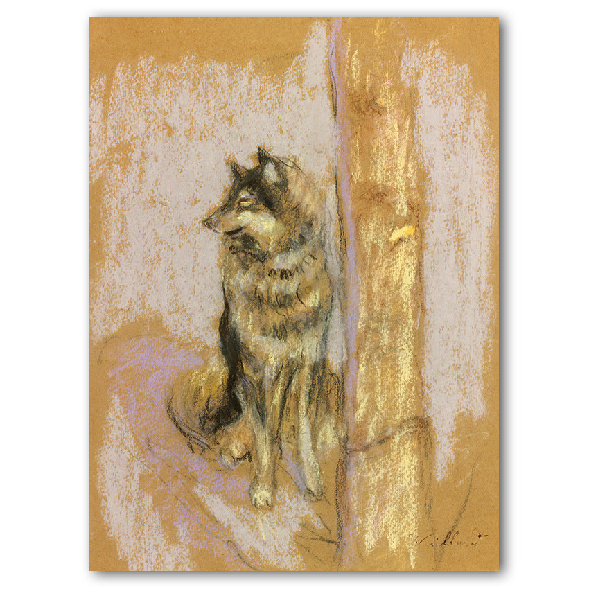 Quiet Countryside Courtyard Canvas Art