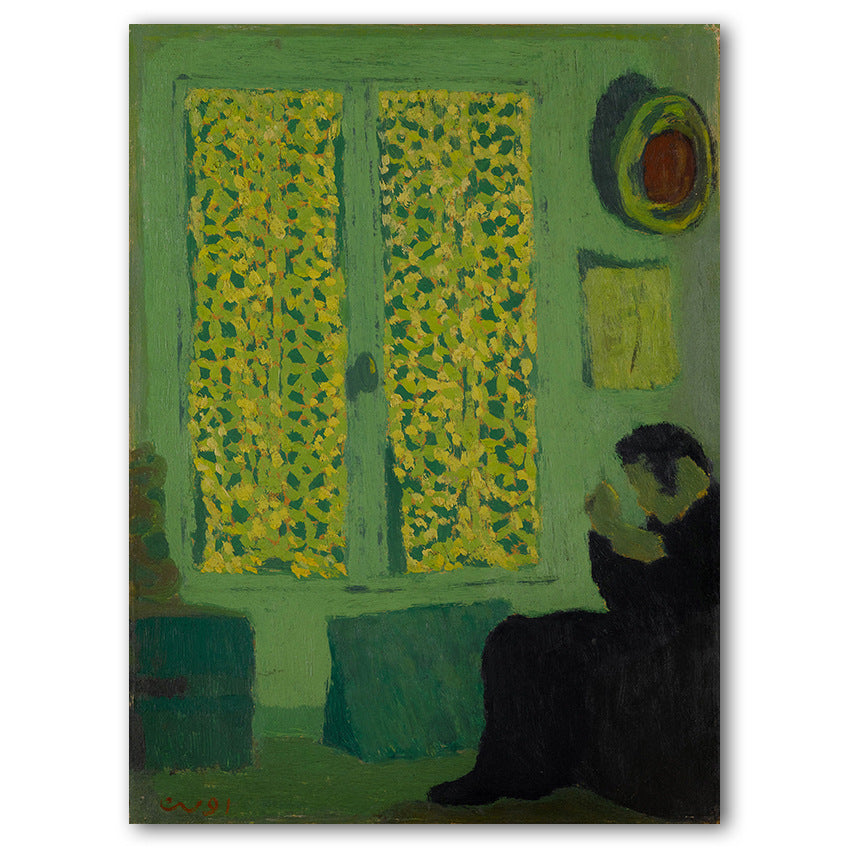 Quiet Countryside Courtyard Canvas Art