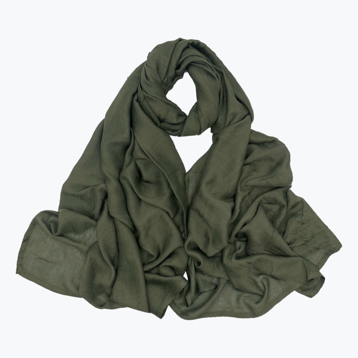Cross-border Foreign Trade Modal Headscarf Double-Needle Rayon Scarf