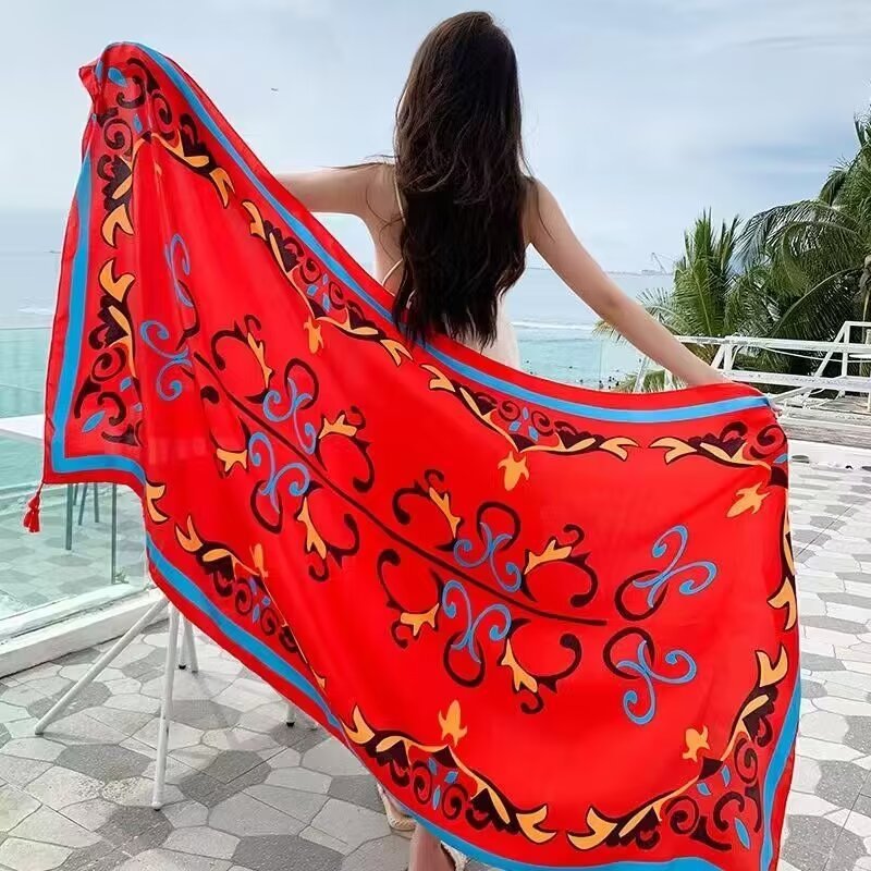 Ethnic-style Dual-use Beach Towel New Arrival