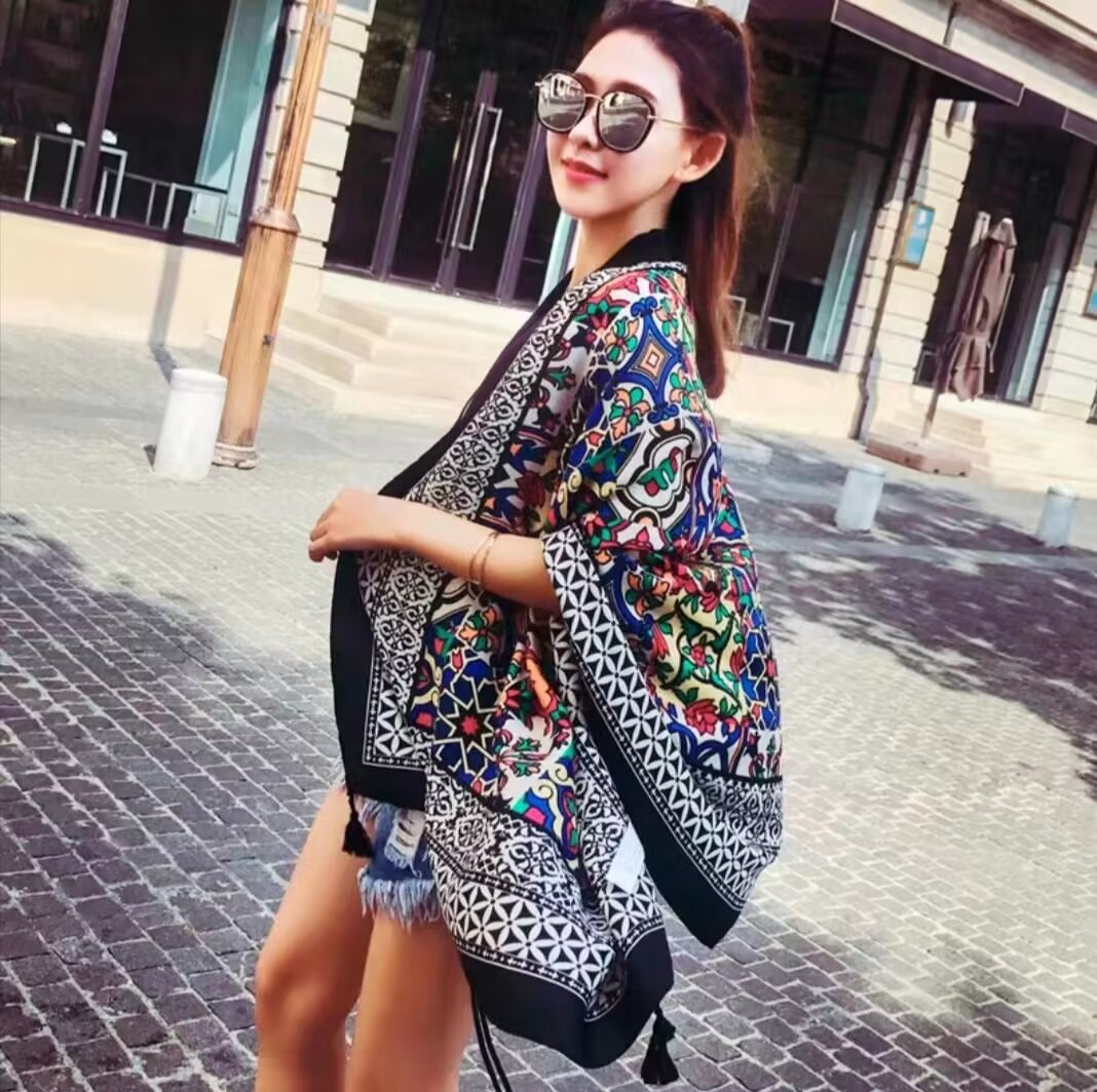 Ethnic-style Dual-use Beach Towel New Arrival