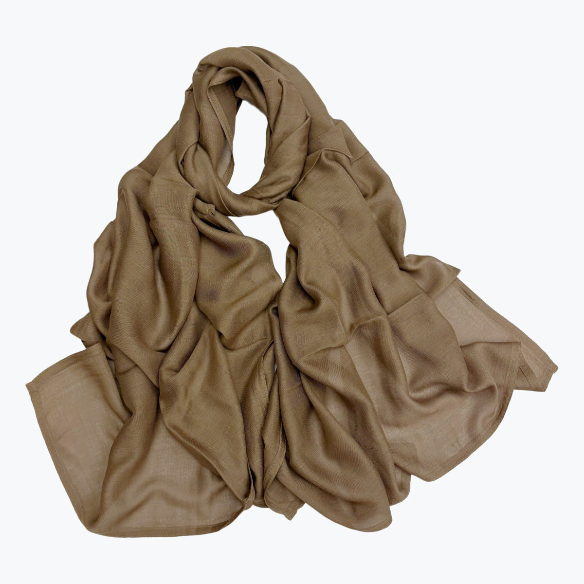 Cross-border Foreign Trade Modal Headscarf Double-Needle Rayon Scarf