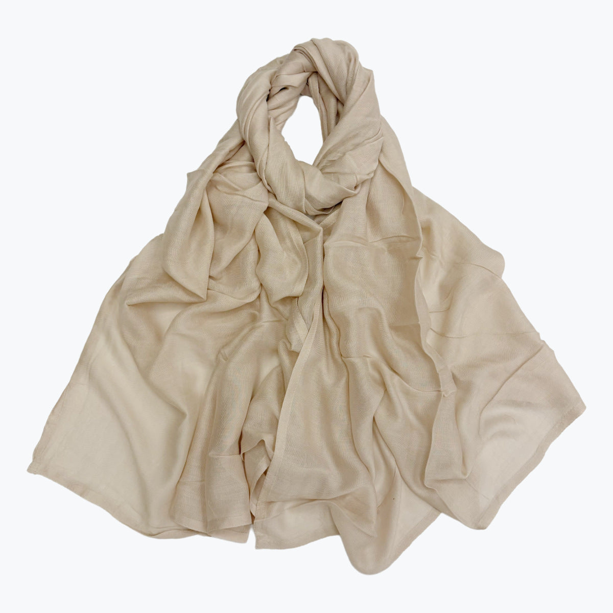Cross-border Foreign Trade Modal Headscarf Double-Needle Rayon Scarf