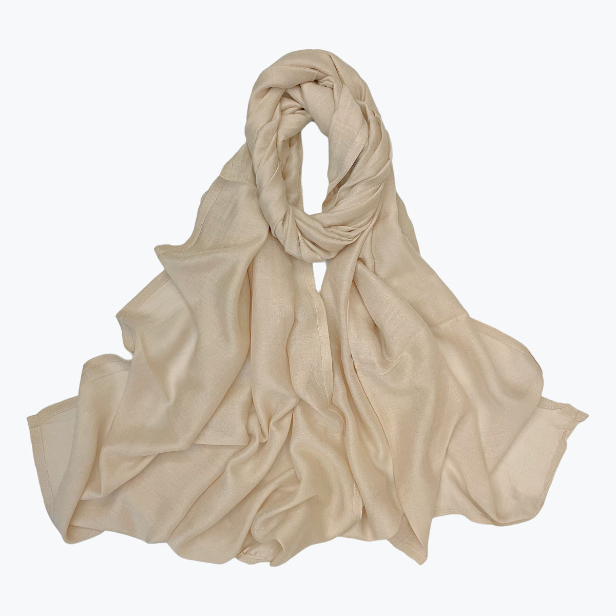 Cross-border Foreign Trade Modal Headscarf Double-Needle Rayon Scarf