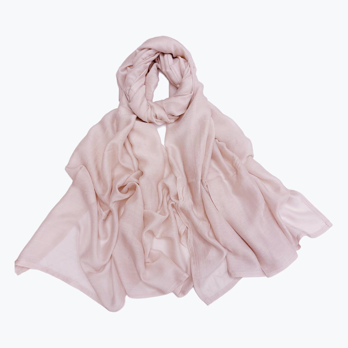 Cross-border Foreign Trade Modal Headscarf Double-Needle Rayon Scarf