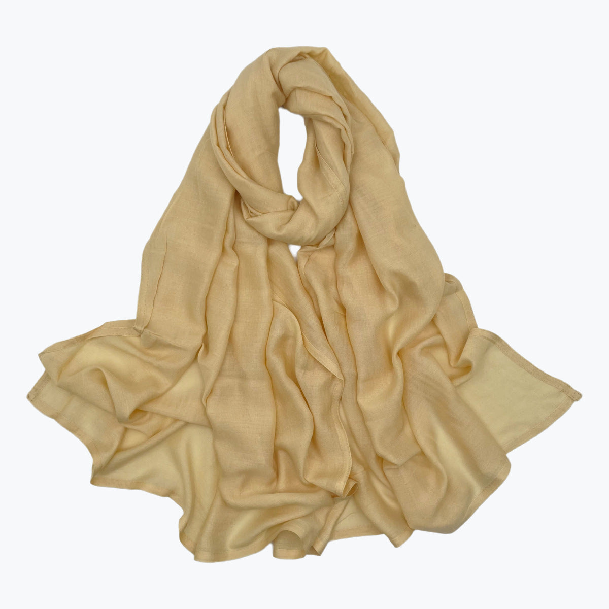 Cross-border Foreign Trade Modal Headscarf Double-Needle Rayon Scarf
