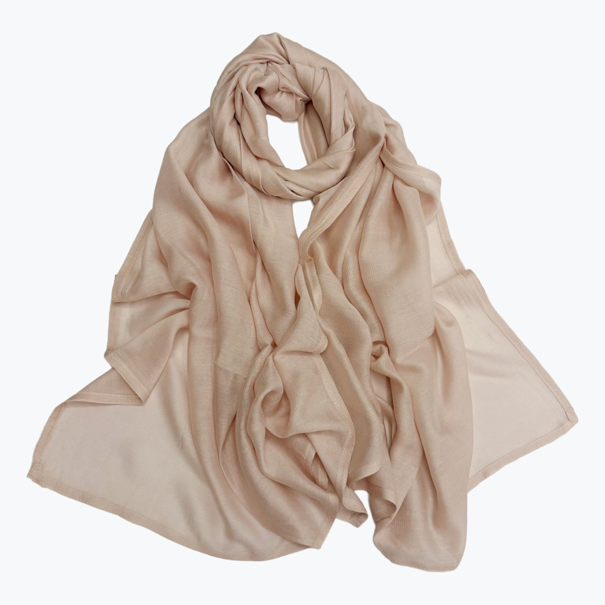 Cross-border Foreign Trade Modal Headscarf Double-Needle Rayon Scarf