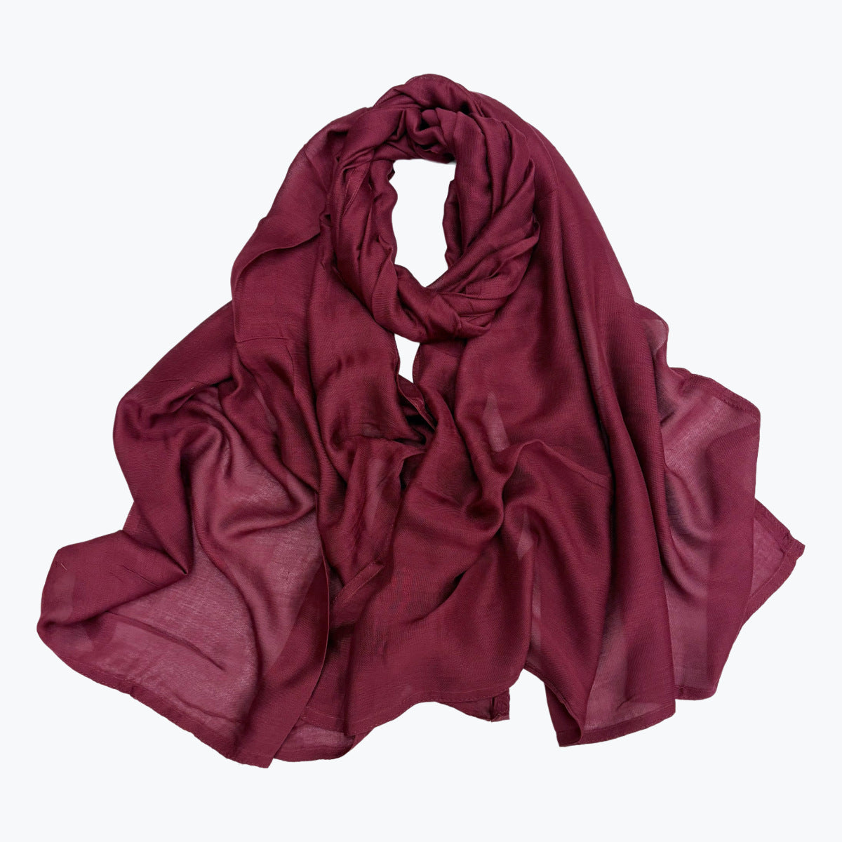 Cross-border Foreign Trade Modal Headscarf Double-Needle Rayon Scarf