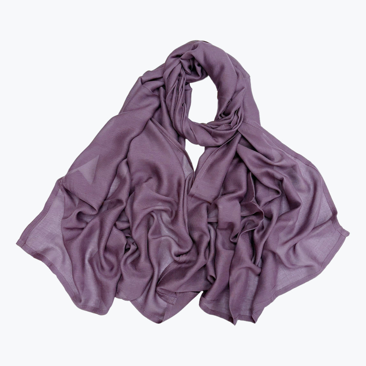 Cross-border Foreign Trade Modal Headscarf Double-Needle Rayon Scarf