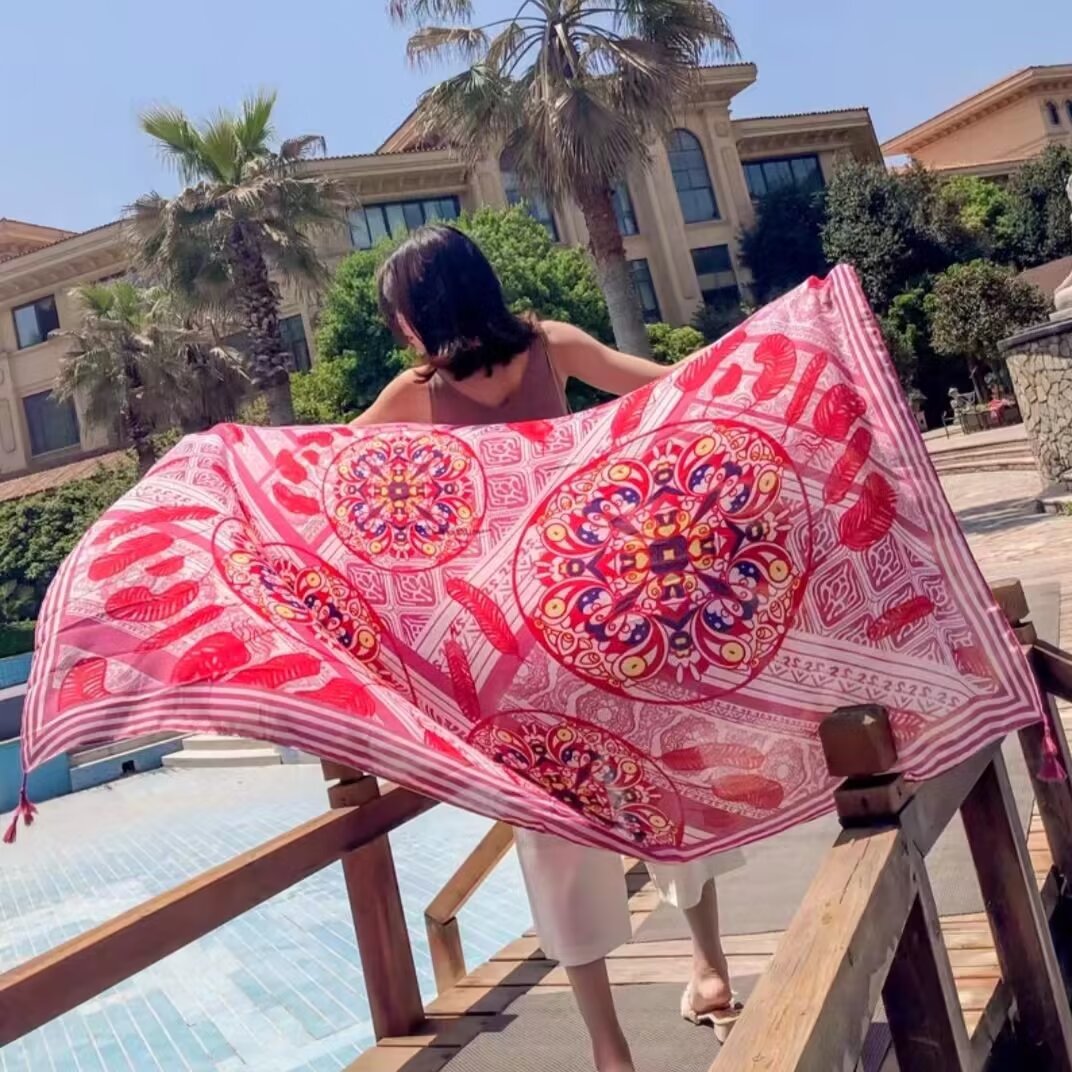 Ethnic-style Dual-use Beach Towel New Arrival